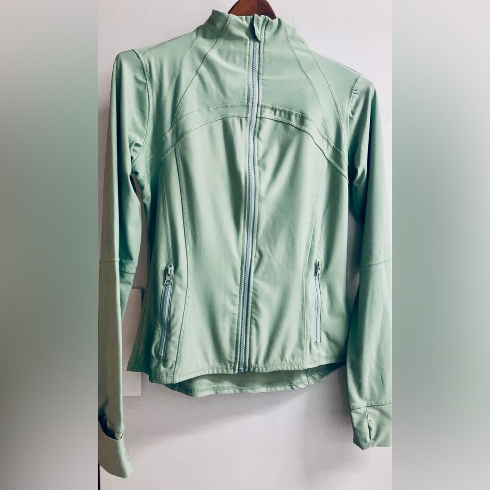 Light Mint Green “Active Queens” Jogging Jacket